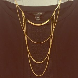 Stella & Dot Multi-Chain Choker